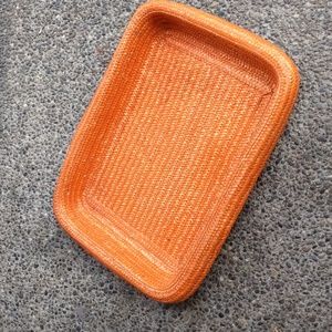 Rosenthal Netter Orange Woven Basket 🧺